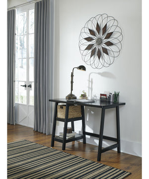 Mirimyn Home Office Small Desk Black