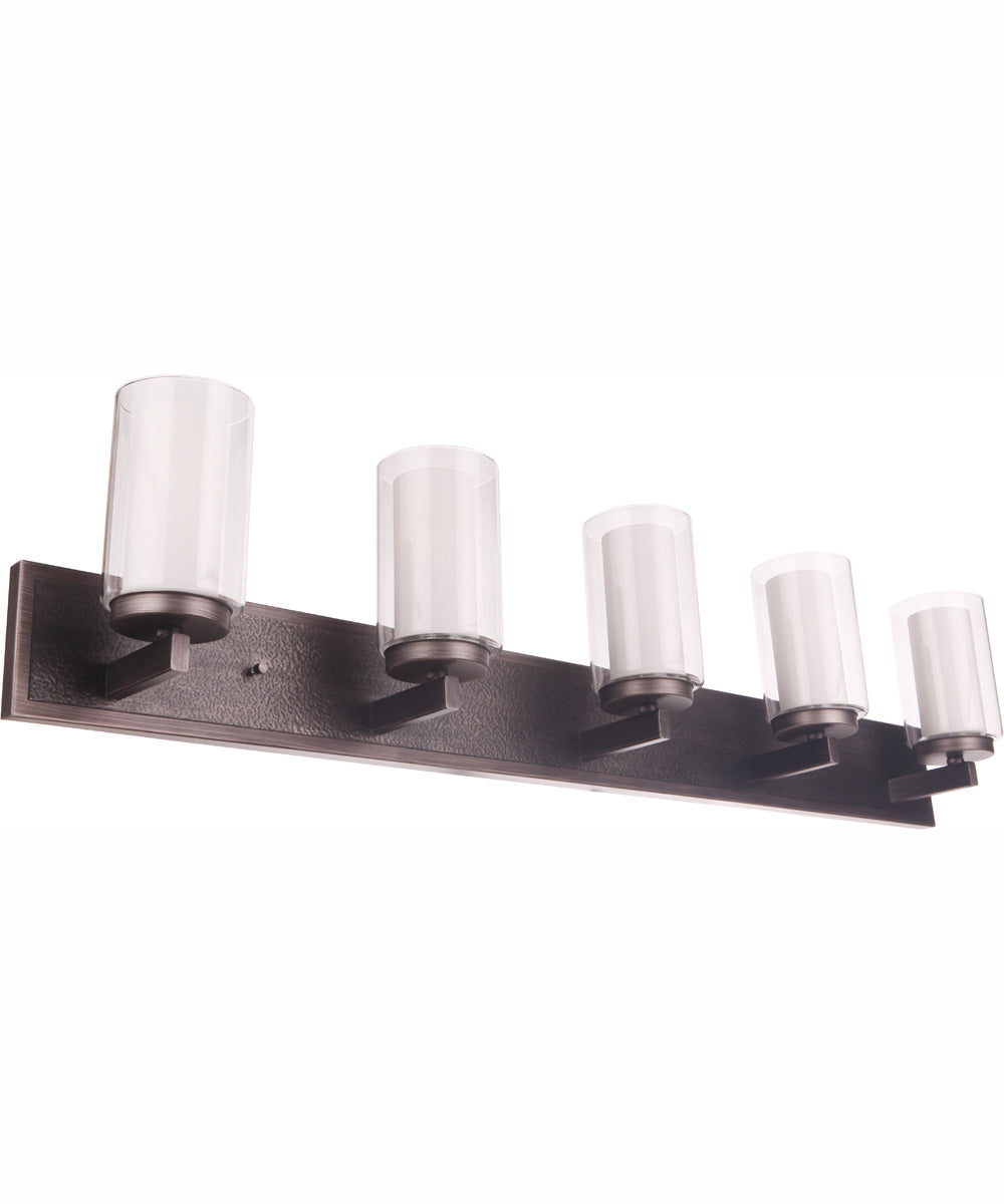 Texture 5-Light Vanity Natural Iron / Vintage Iron