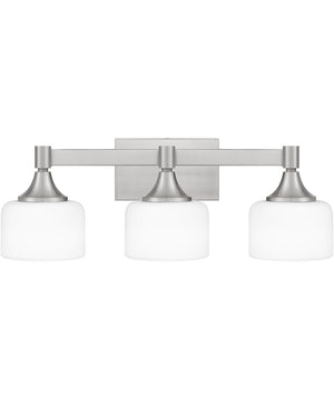 Ladson Large 3-light Bath Light Brushed Nickel