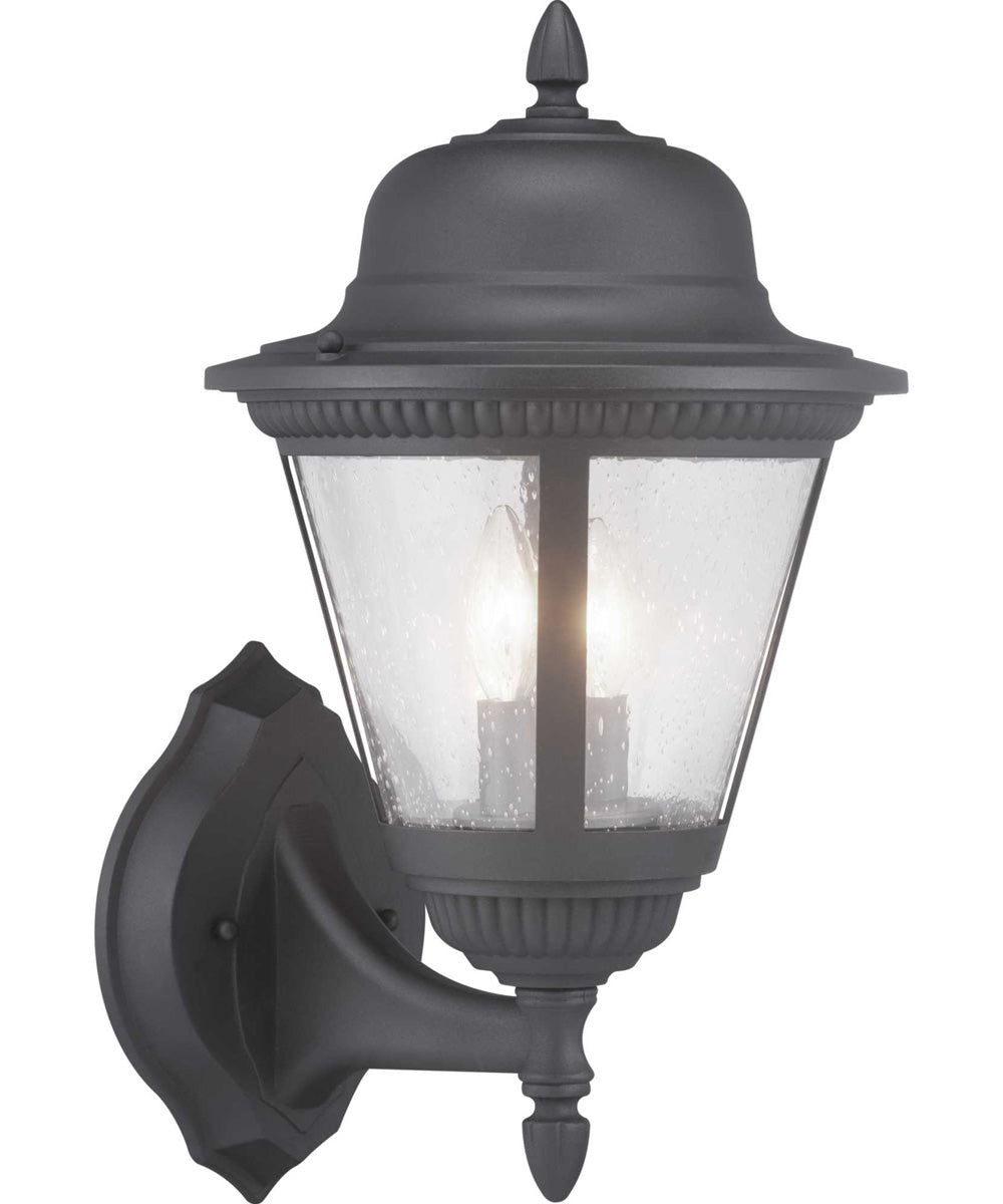 Westport 2-Light Medium Wall Lantern Textured Black