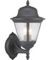 Westport 2-Light Medium Wall Lantern Textured Black