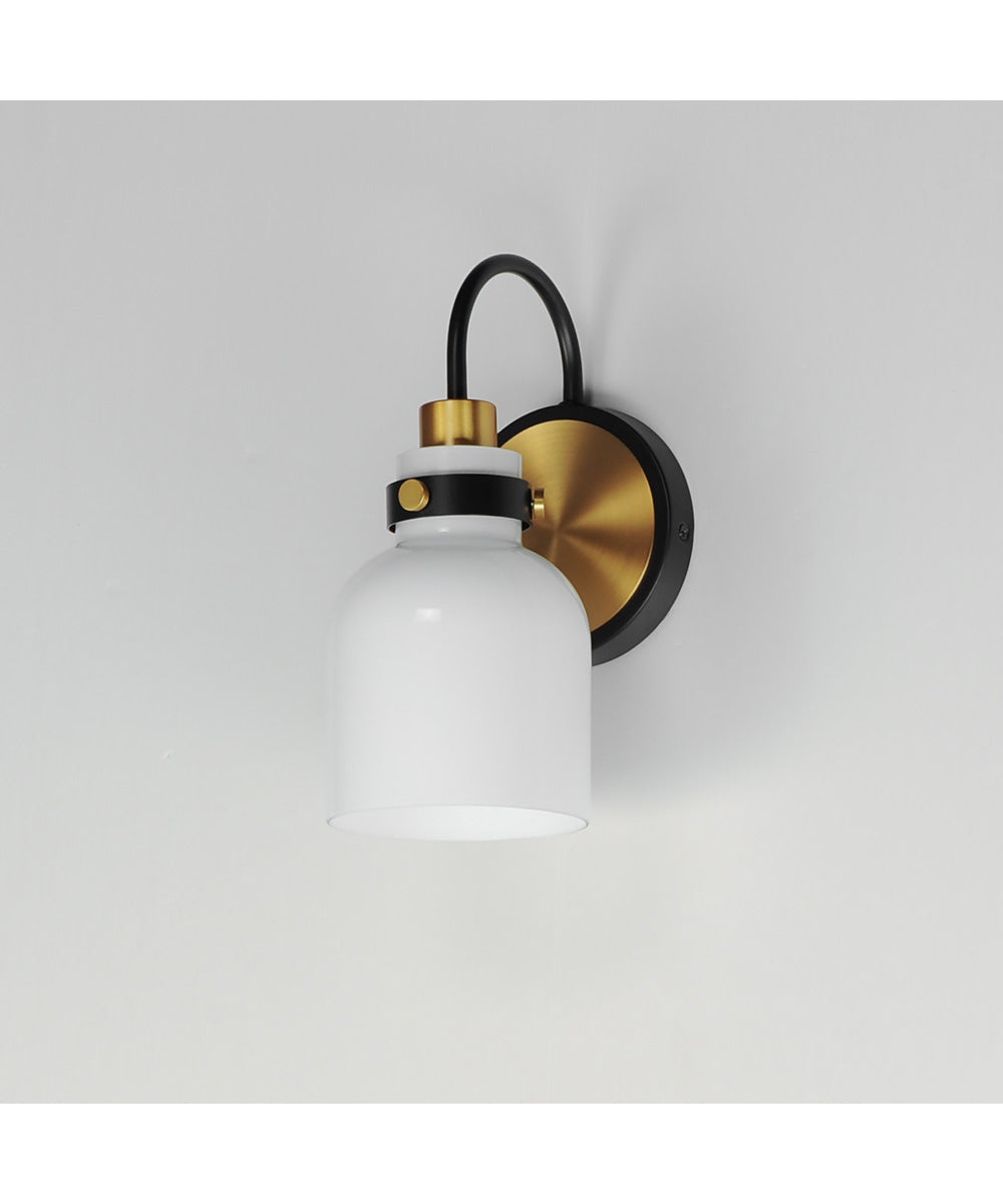 Milk 1-Light Sconce Satin Brass