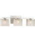 Westcap Large 3-light Bath Light Brushed Nickel