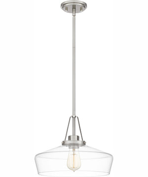 Quoizel Pendant 1-light Pendant Brushed Nickel