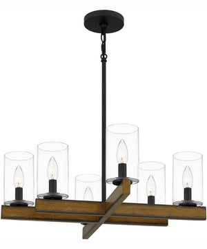 Warrington 6-light Chandelier Natural Iron