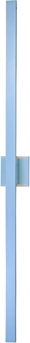 51"H Alumilux LED Outdoor Wall Sconce Satin Aluminum