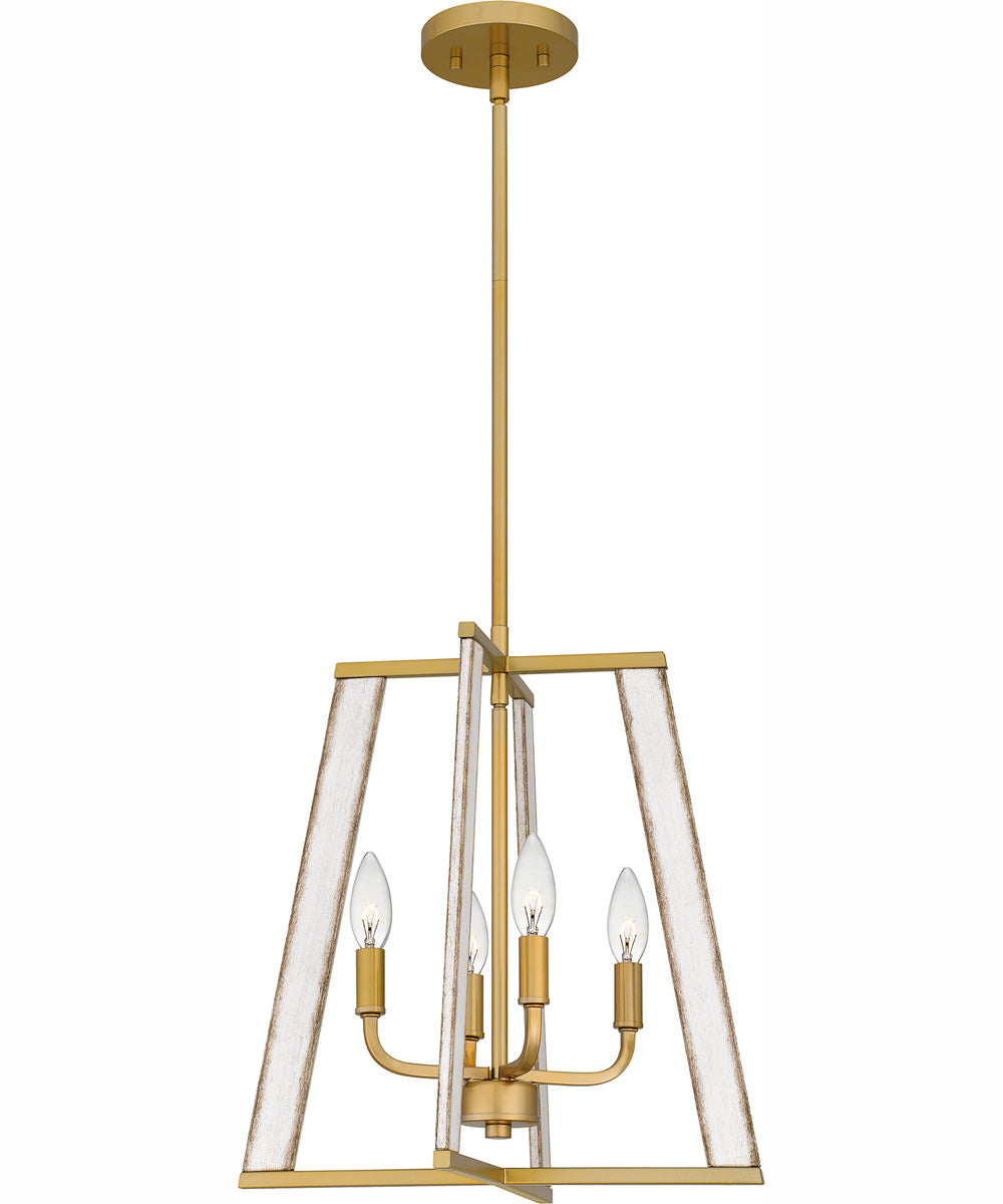 Mayline Large 4-light Pendant Light Gold