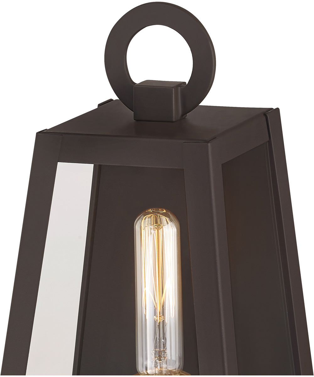 Poplar Point Medium 1-light Outdoor Wall Light  Coastal Armour Aluminum Old Bronze