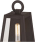 Poplar Point Medium 1-light Outdoor Wall Light  Coastal Armour Aluminum Old Bronze