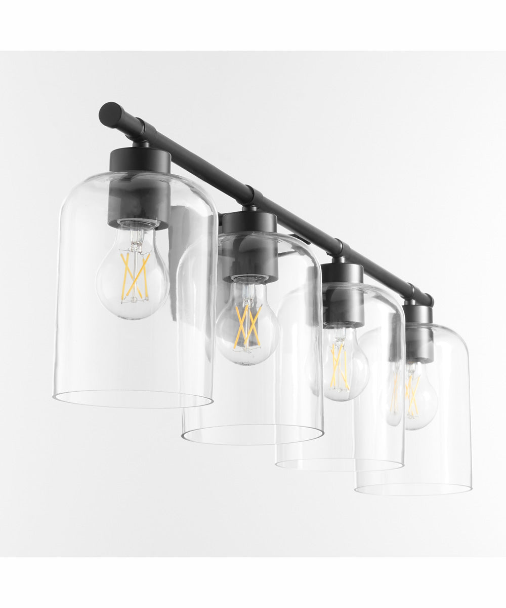 Tribute 4-light Bath Vanity Light Matte Black