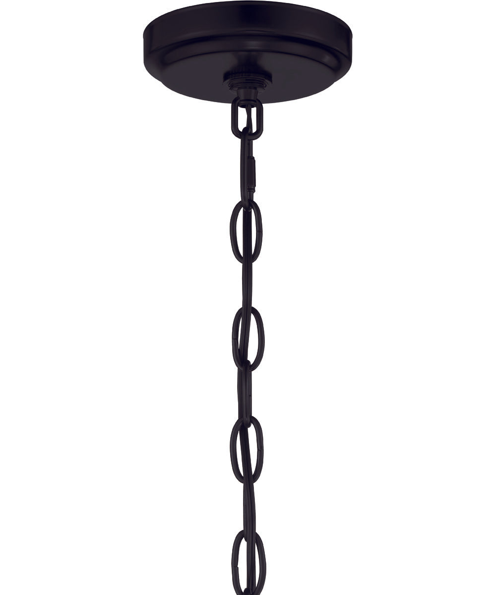 Glenda 3-Light Chandelier Flat Black