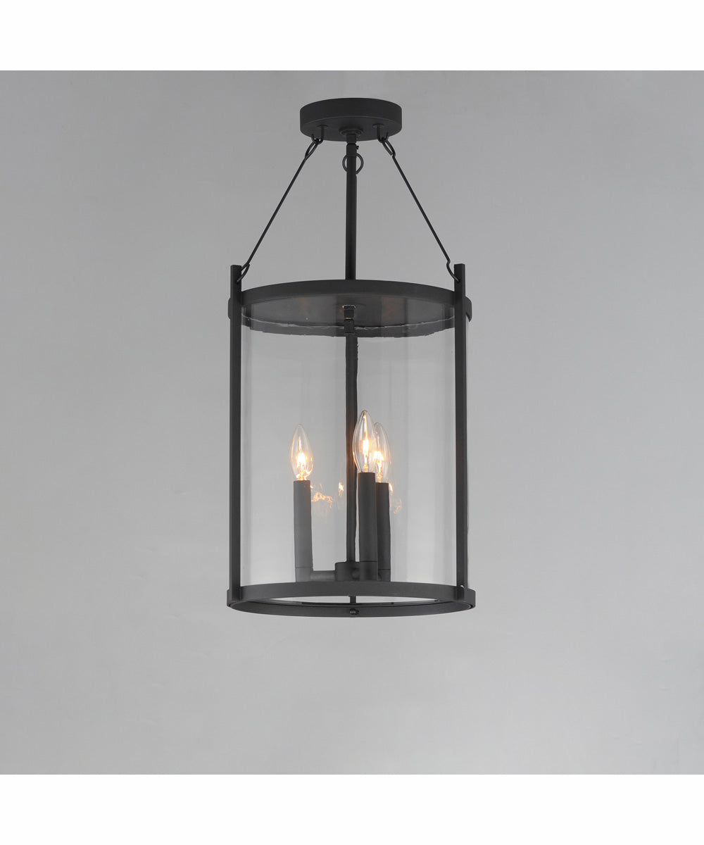 Belfry 3-Light Pendant Black