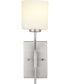 Tobin 1-Light Wall Bracket Brushed Nickel