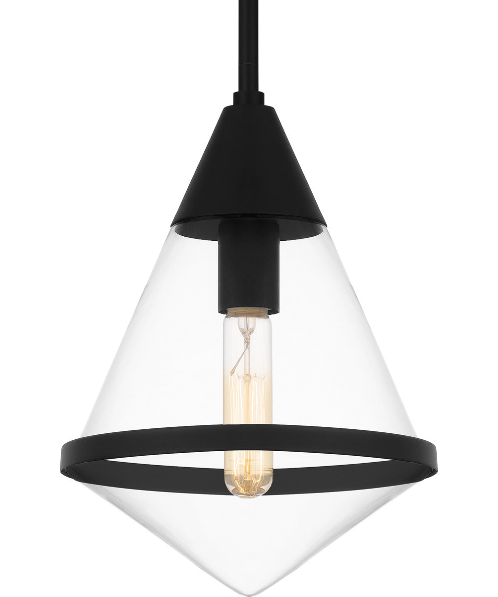 Quoizel Piccolo Pendant Small 1-light Mini Pendant Matte Black