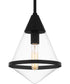 Quoizel Piccolo Pendant Small 1-light Mini Pendant Matte Black