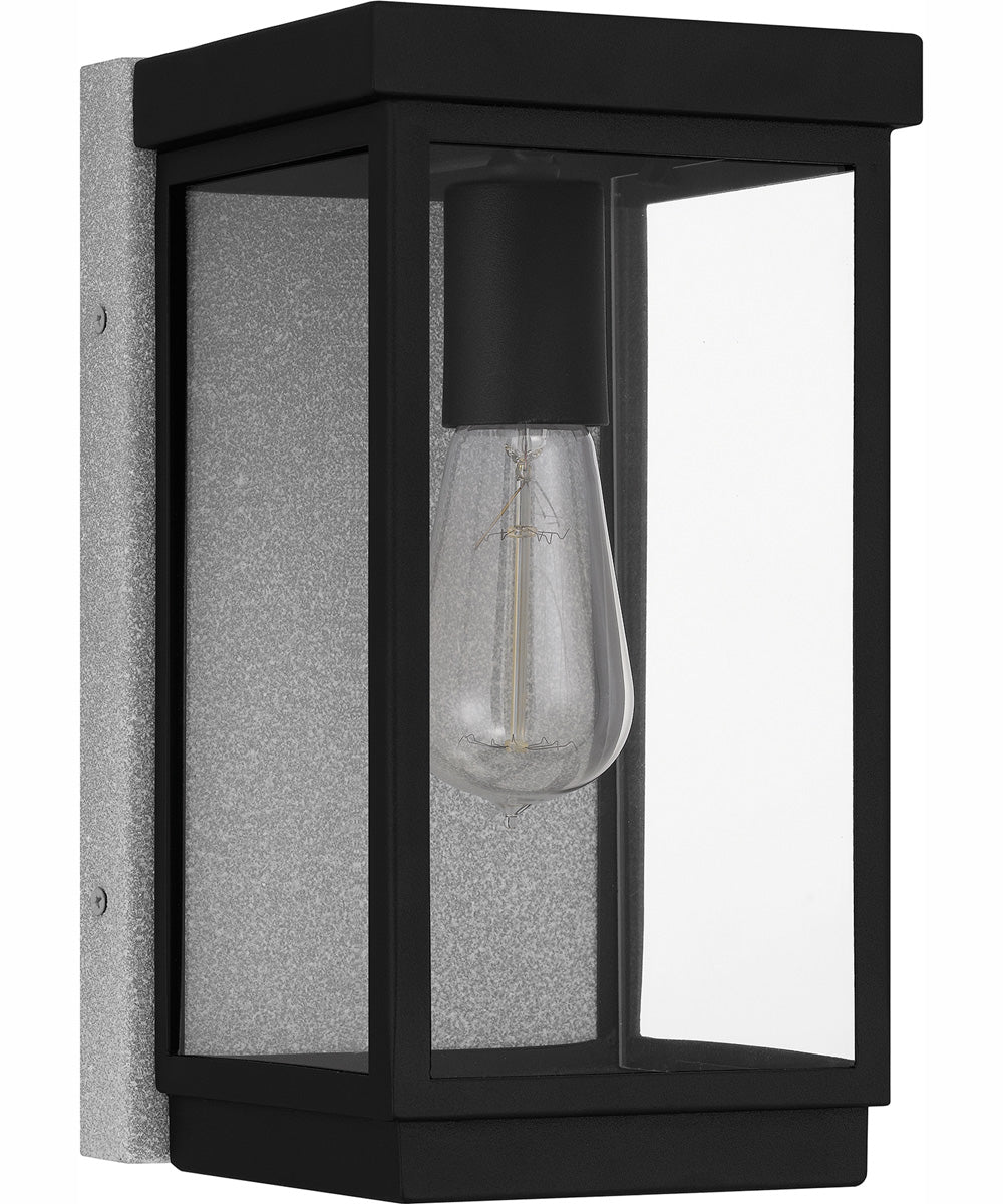 Ezra Small 1-light Outdoor Wall Light Earth Black