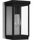 Ezra Small 1-light Outdoor Wall Light Earth Black