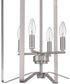 Shayna 4-Light Foyer Brushed Polished Nickel