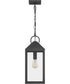 Thorpe Large 1-light Outdoor Pendant Light  Coastal Armour Aluminum Mottled Black