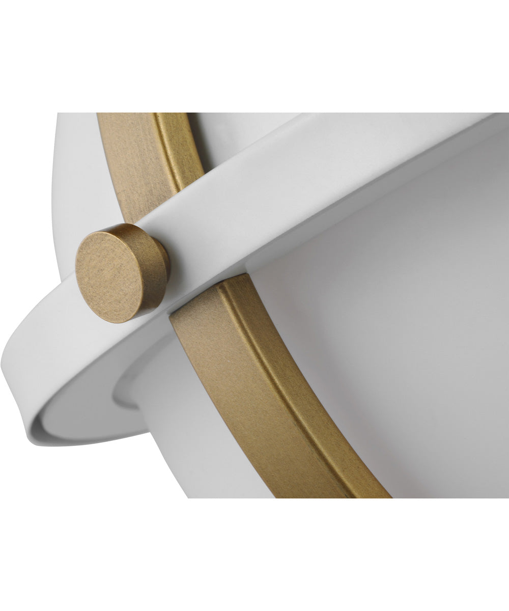 Lincoln 1-Light Pendant Matte White