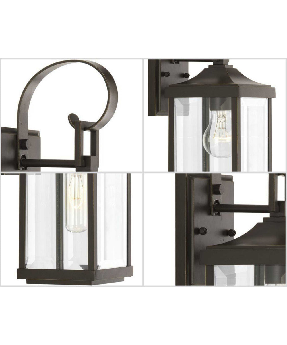 Gibbes Street 1-Light Small Wall-Lantern Antique Bronze