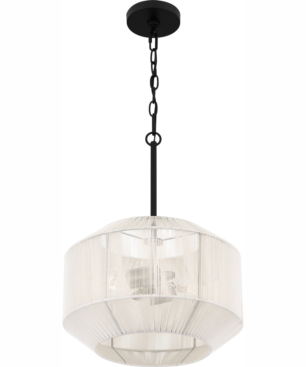 Quoizel Pendant 2-light Pendant Matte Black