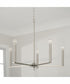 Portman 5-Light Chandelier Brushed Nickel