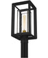 Infinger Large 1-light Outdoor Post Light  Coastal Armour Earth Black