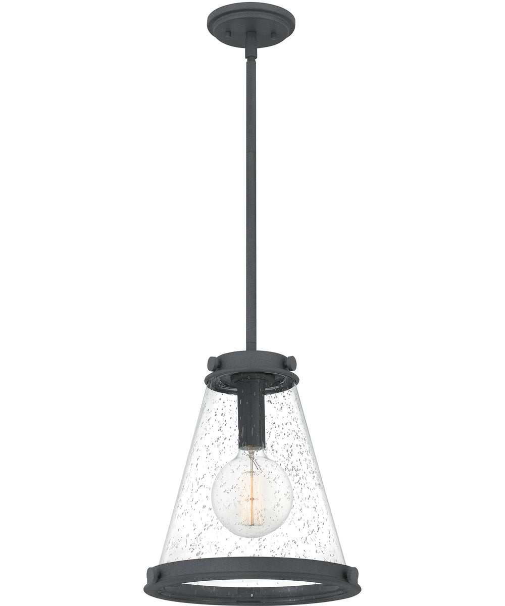 Bristol Small 1-light Mini Pendant Mottled Black