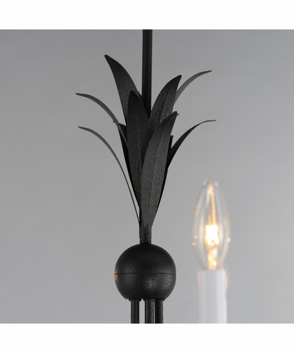 Paloma 5-Light Chandelier Anthracite
