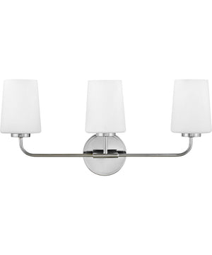 Kline 3-Light Vanity in Chrome