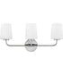 Kline 3-Light Vanity in Chrome