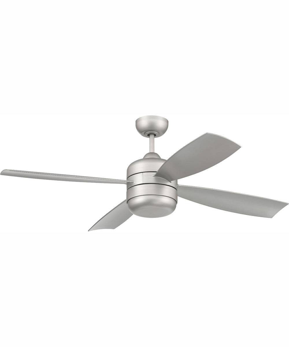 52" Sebastion 2-Light Indoor/Outdoor Ceiling Fan Painted Nickel