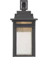 Beacon Small Outdoor Wall Light Stone Black