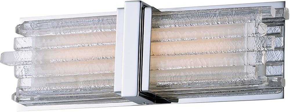 15"W Unity LED Bath Vanity Polished Nickel