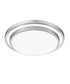 Irving  Semi Flush Mount Brushed Aluminum