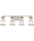Beaufort 4-Light Vanity In Mystic Sand With Clear Glass