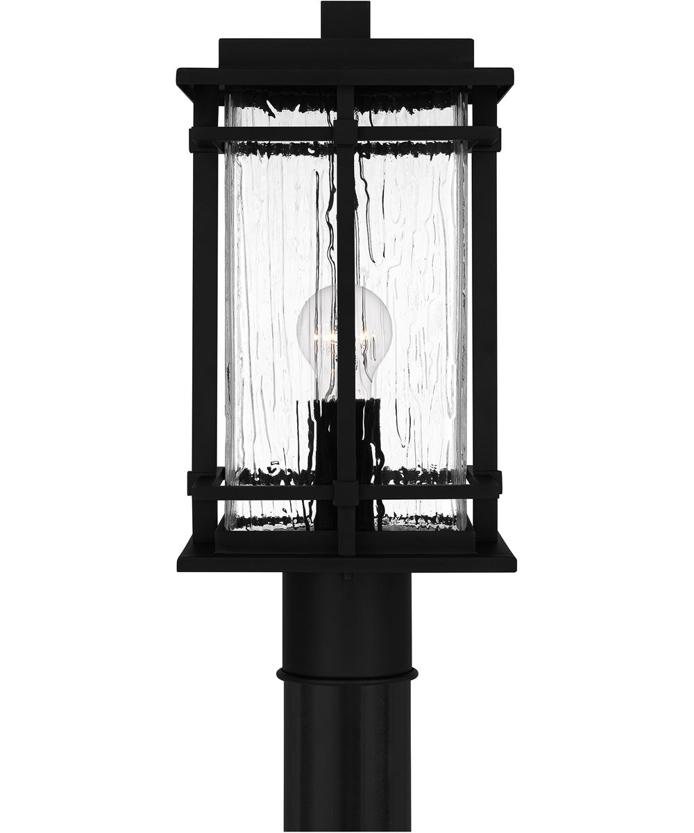 McAlister Large 1-light Outdoor Wall Light  Coastal Armour Aluminum Earth Black