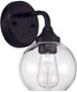 Glenda 1-Light Wall Sconce Flat Black