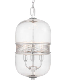 Cayce 3-Light Pendant Polished Chrome