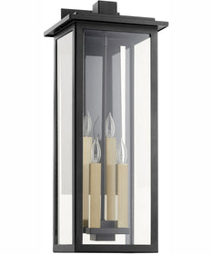 Westerly 4-light Wall Mount Light Fixture Textured Black