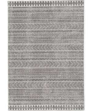 8'x10' Brinoy Large Rug Black/White