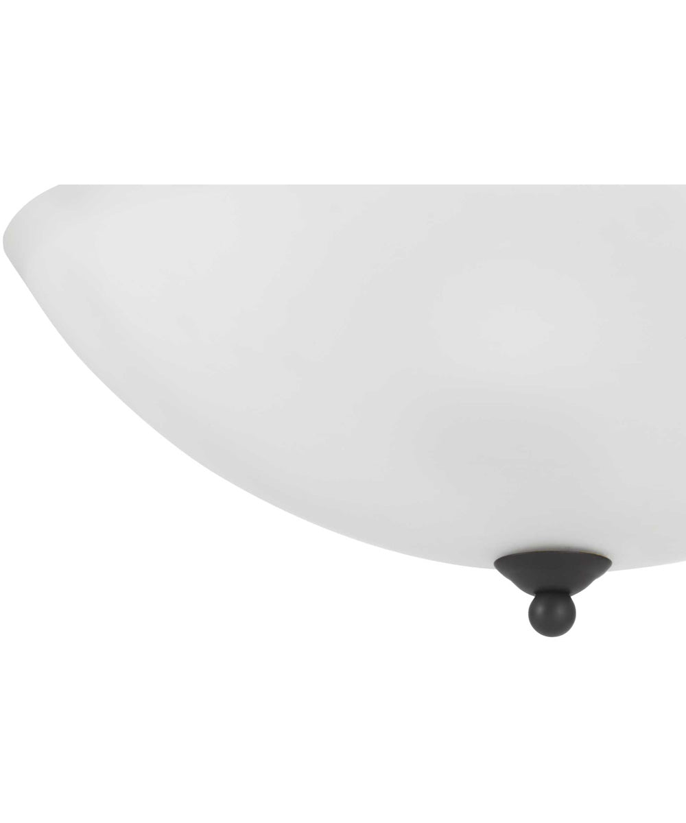 Laird 3-Light Semi-Flush Convertible Antique Bronze