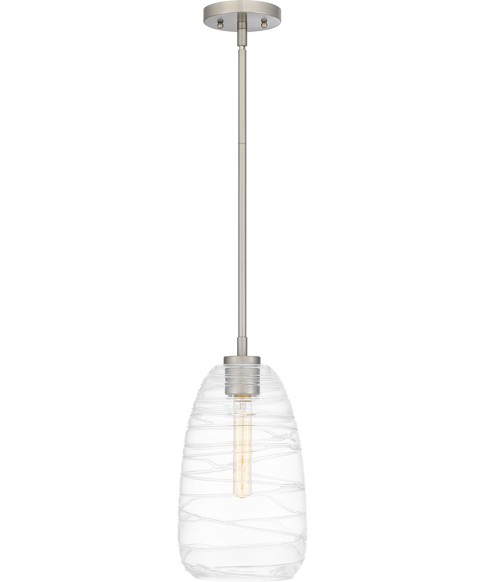 Quoizel Piccolo Pendant Small 1-light Mini Pendant Brushed Nickel