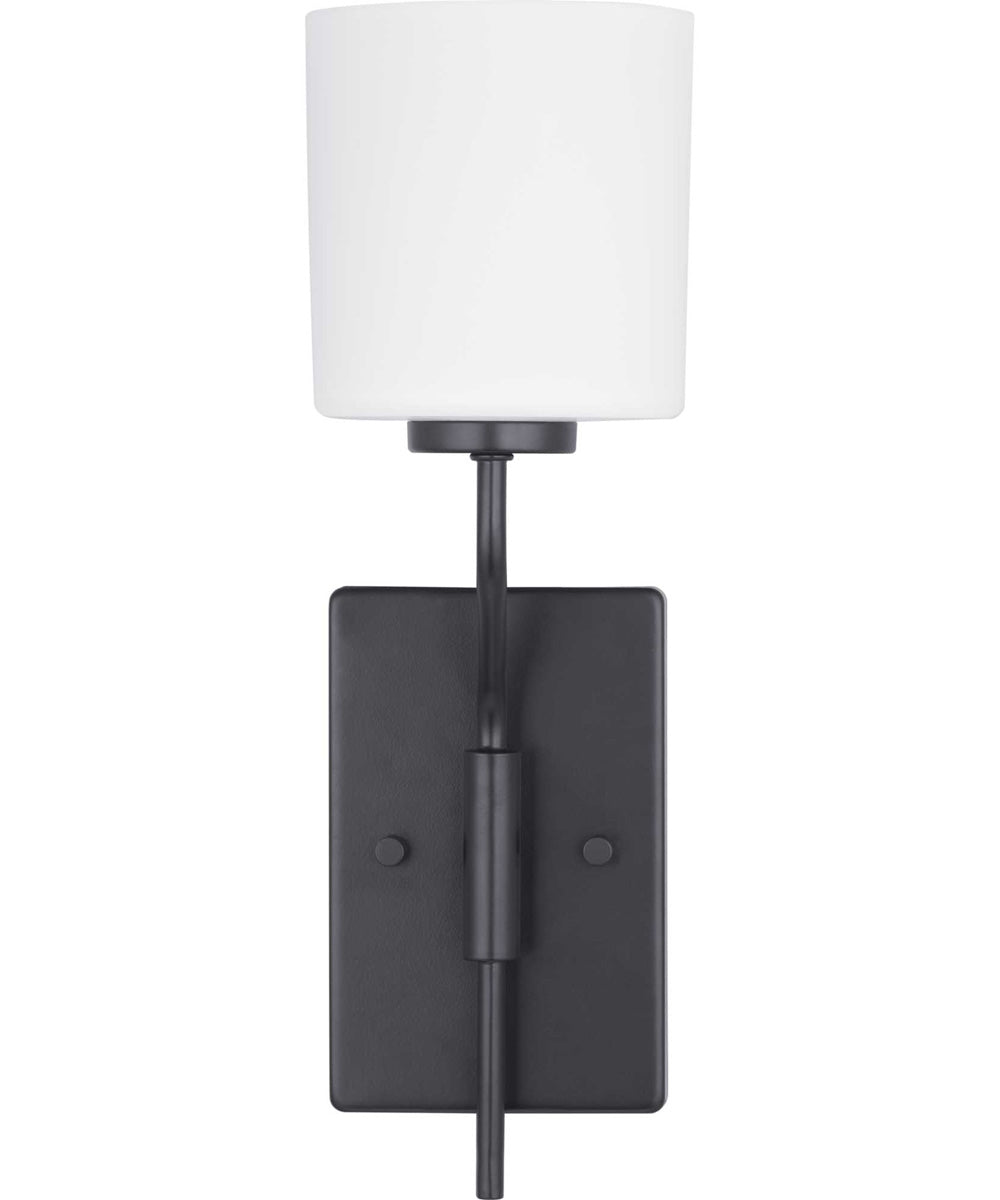 Tobin 1-Light Wall Bracket Matte Black