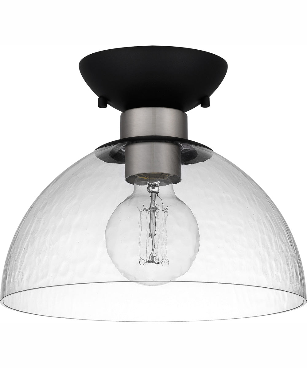 Halsey Small 1-light Flush Mount Brushed Nickel