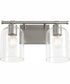 Tribute 2-light Bath Vanity Light Satin Nickel
