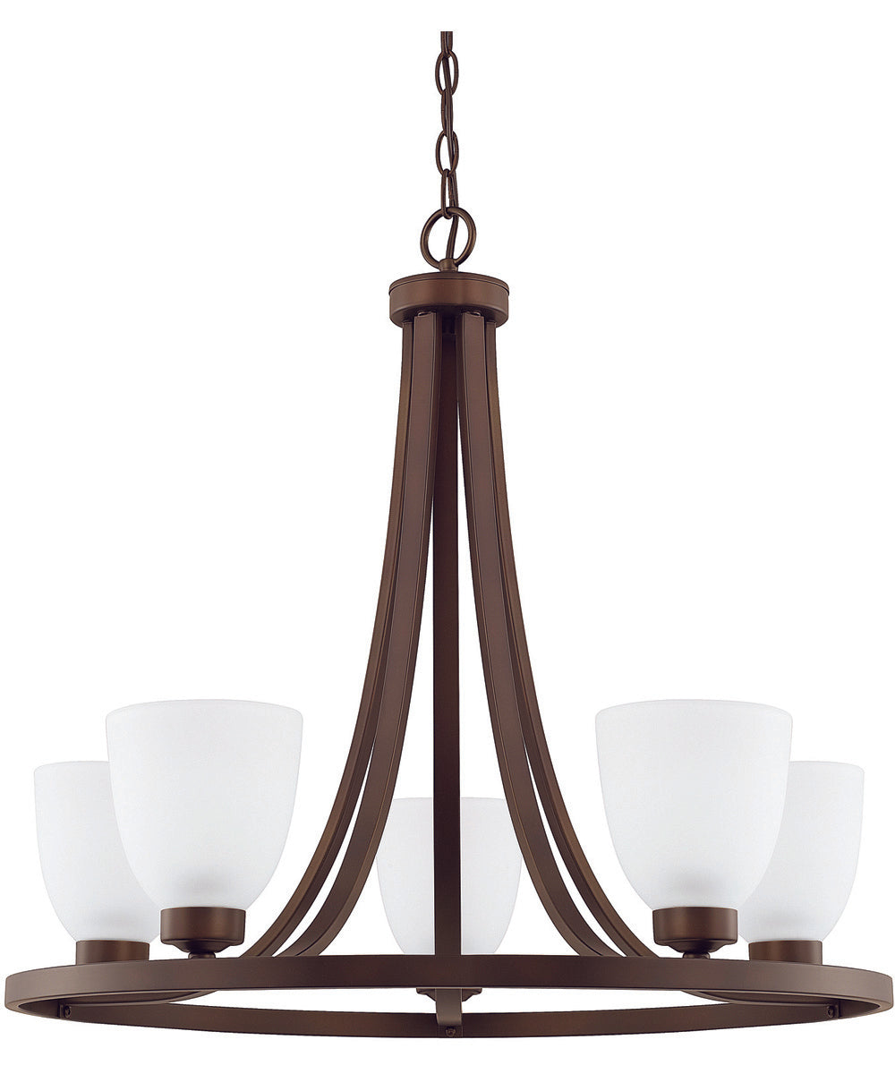Jameson 5-Light Chandelier In Bronze