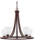 Jameson 5-Light Chandelier In Bronze