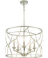 Landree 5-Light Luxe Chandelier Light Silver Ridge